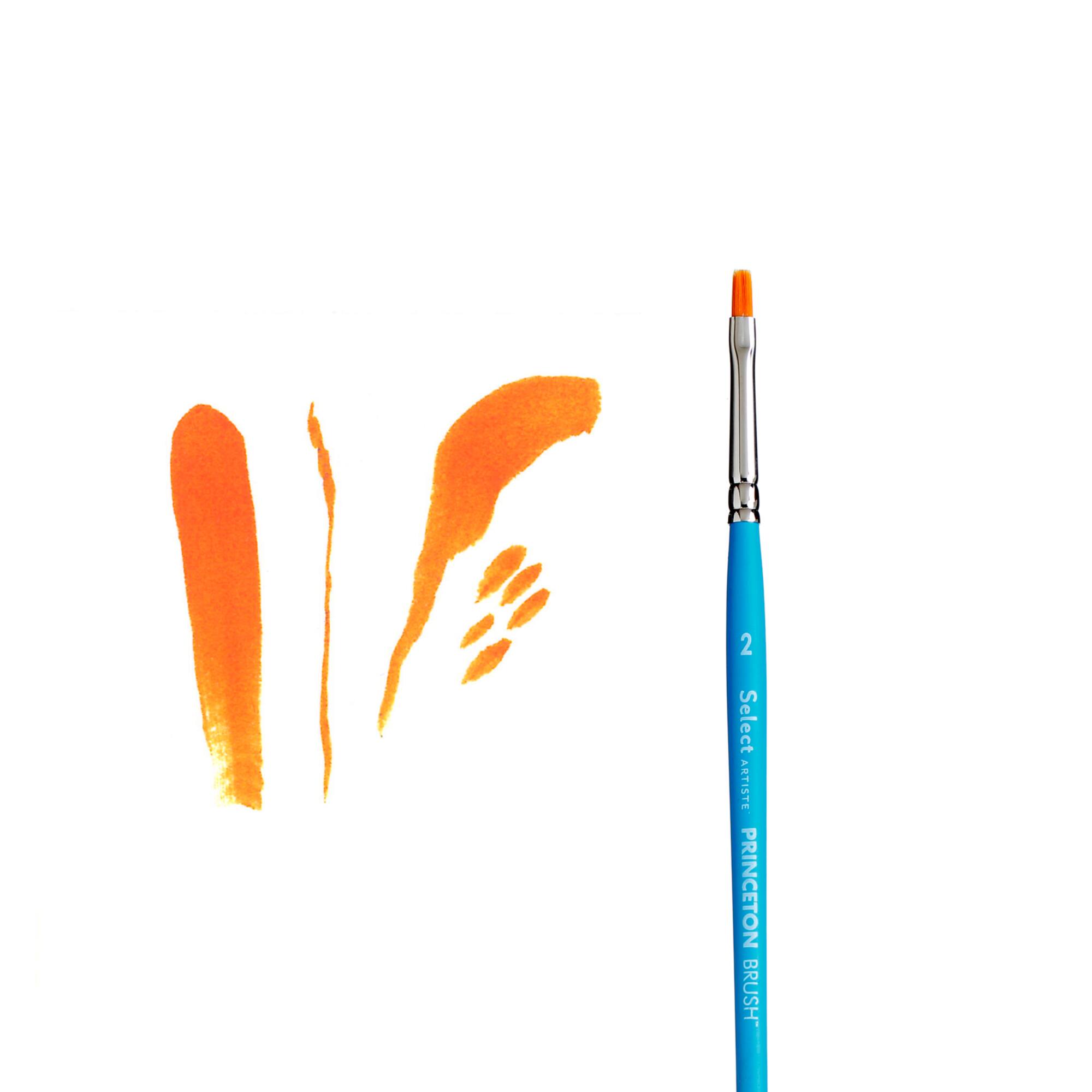 Princeton™ Select™ Artiste Series 3750 Short Handle Filbert Brush